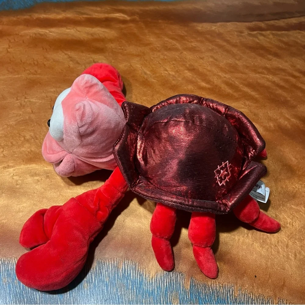 Scentsy Buddy Disney Sebastian Crab Little Mermaid Plush metallic red